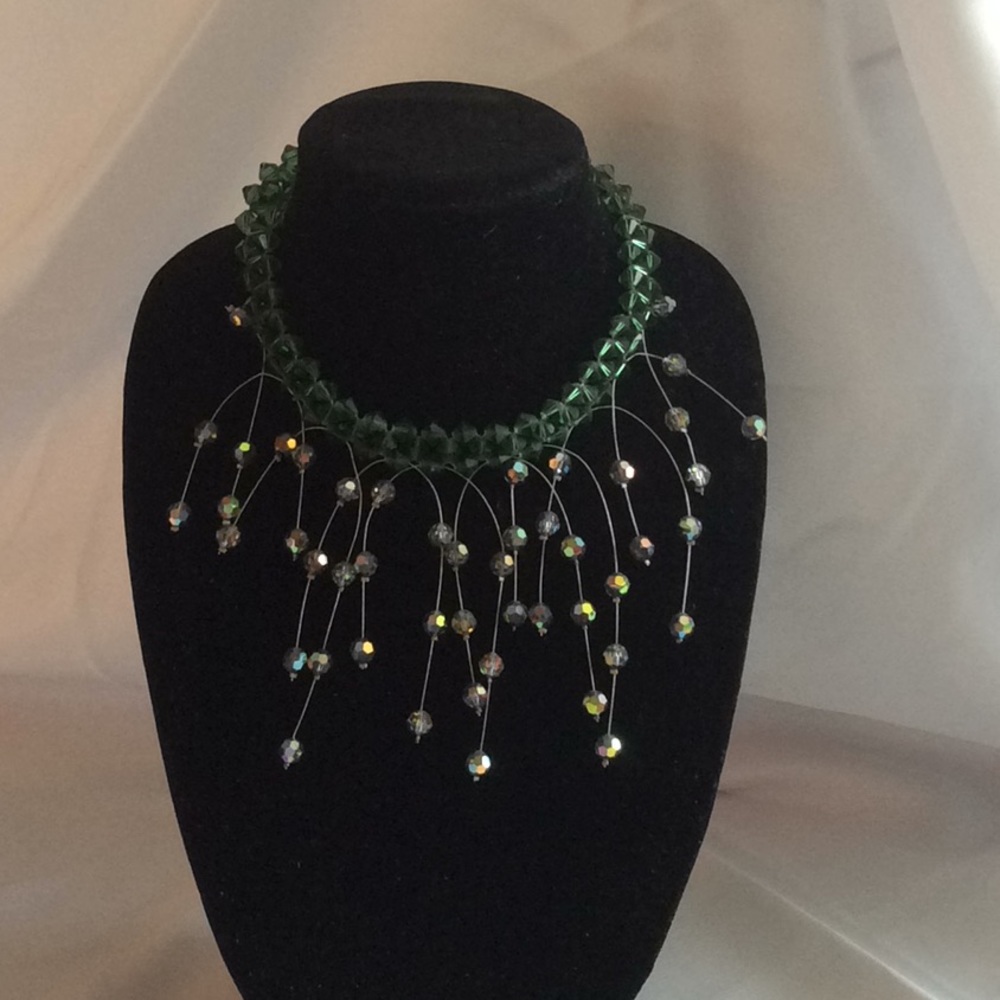 A choker necklace